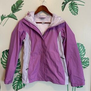 Columbia Two Tone Purple Rain Jacket